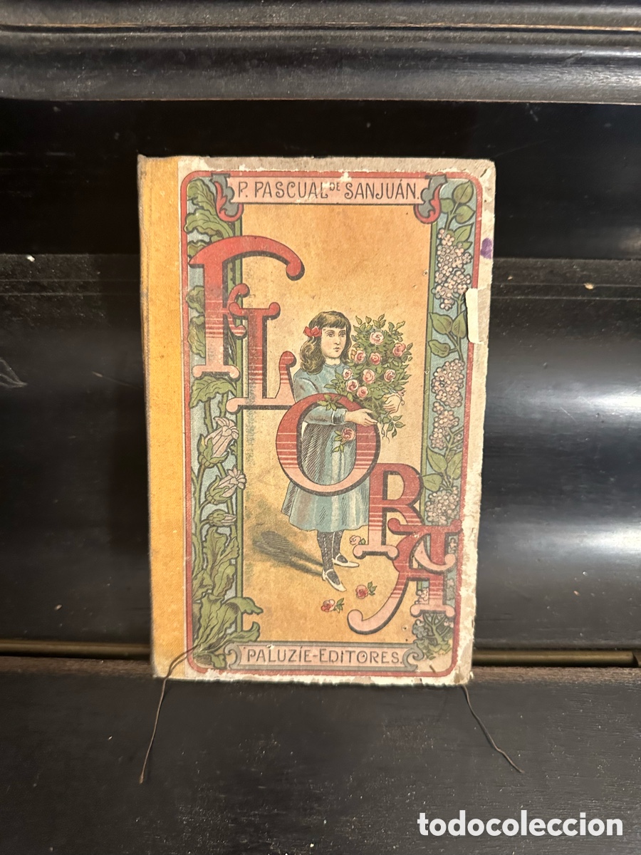 Libros antiguos: FLORA o la educaci&oacute;n de una ni&ntilde;a, Pilar Pascual Sanju&aacute;n, Paluz&iacute;e editores (a.1918)