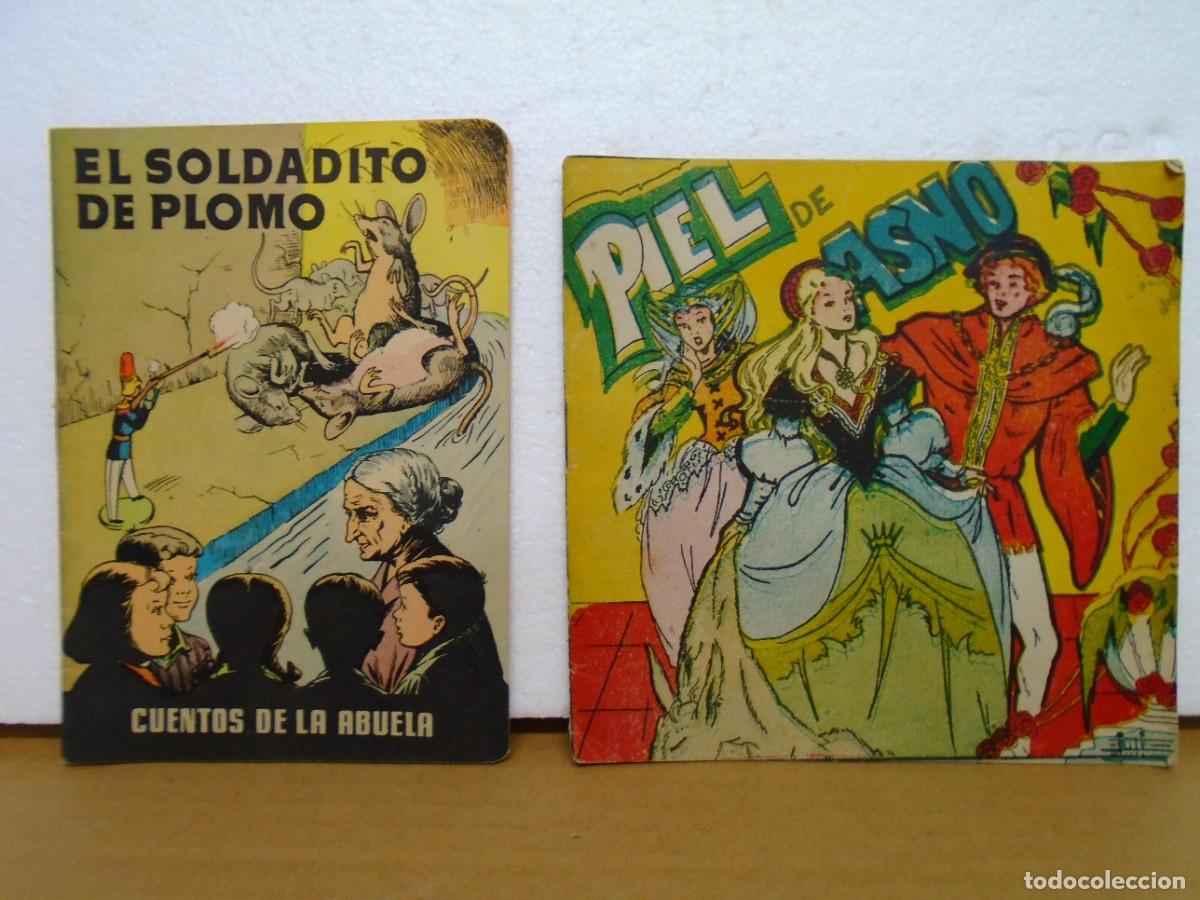 Libros antiguos: EL SOLDADITO DE PLOMO-PIEL DE ASNO/CUENTOS PARA NI&Ntilde;OS/DALMAU CARLES-EDIT.AMELLER.