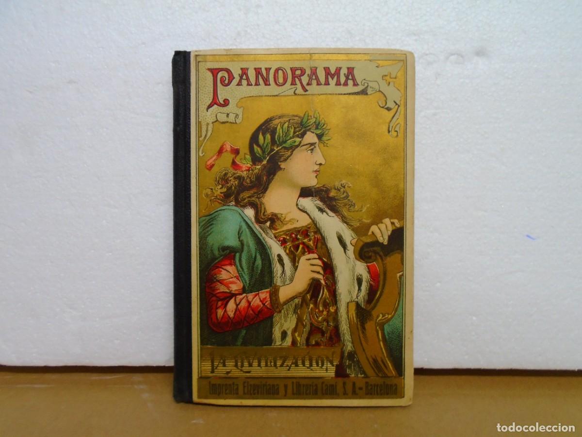 Libros antiguos: PANORAMA-LA CIVILIZACION/JULIAN BASTINOS/IMP.ELZEVIRIANA Y CAMI,BARCELONA 1926.