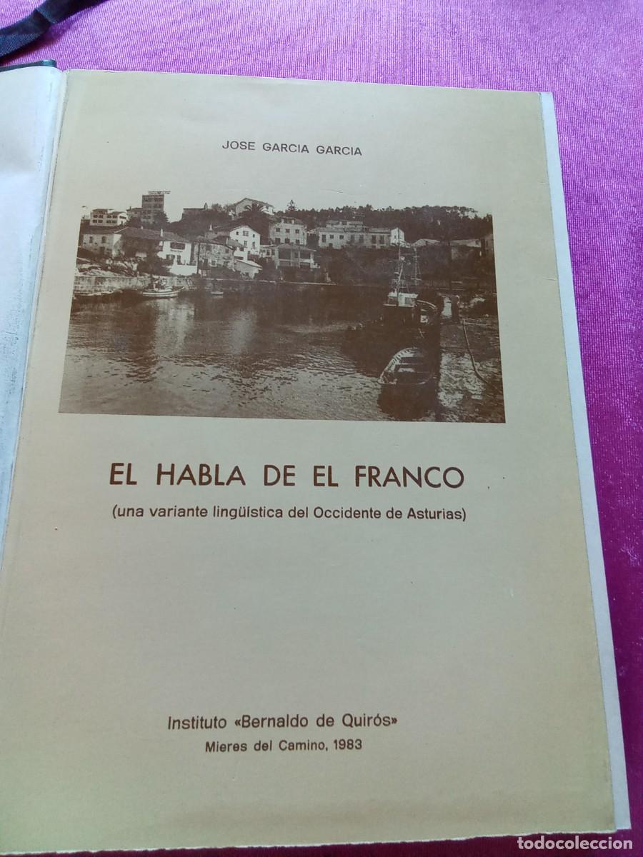 Libros antiguos: EL HABLA DE EL FRANCO. INS BERNARDO DE QUIROS L 5 1 5