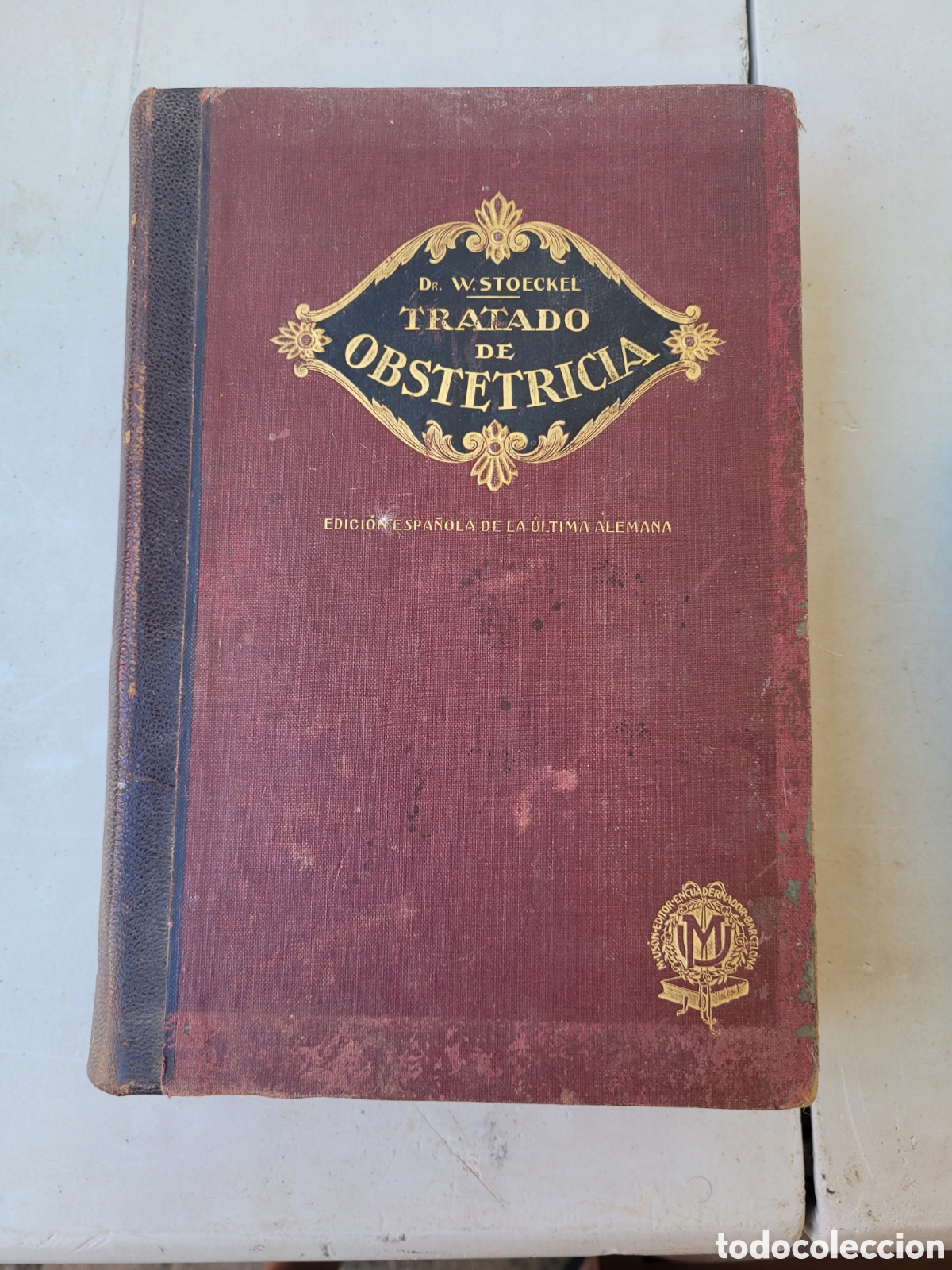 Libros antiguos: Libro Tratado de Obstetricia