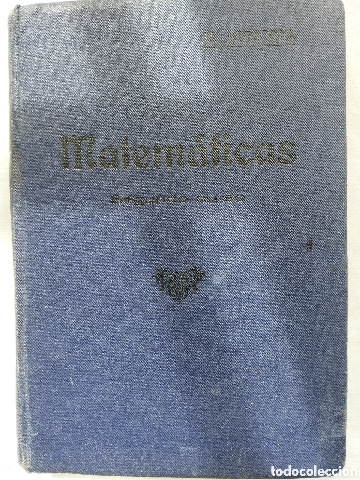 Libros antiguos: MATEM&Aacute;TICAS SEGUNDO CURSO 1935 - Foto 1