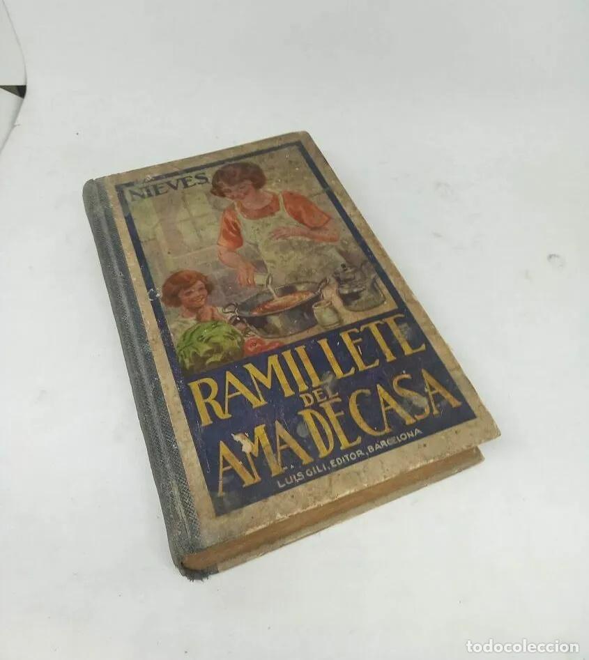 Libros antiguos: Libro ramillete del ama de casa