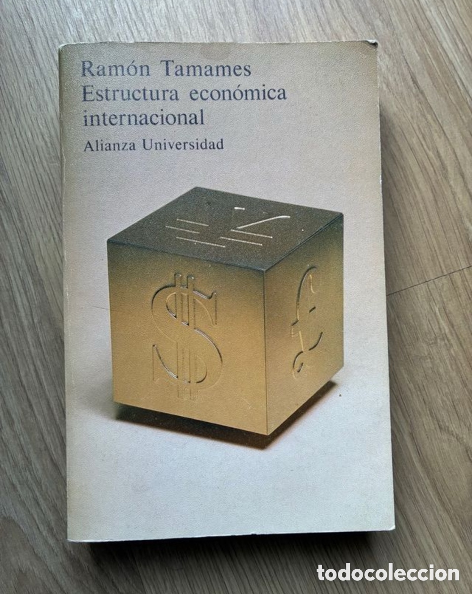 Libros antiguos: Libro Estructura Econ&oacute;mica internacional