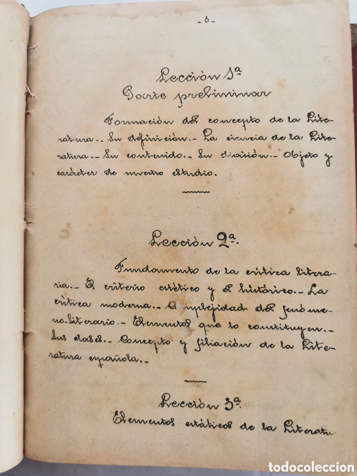 Libros antiguos: programa de lengua y literatura espa&ntilde;olas Madrid 1908-1909 - Foto 5