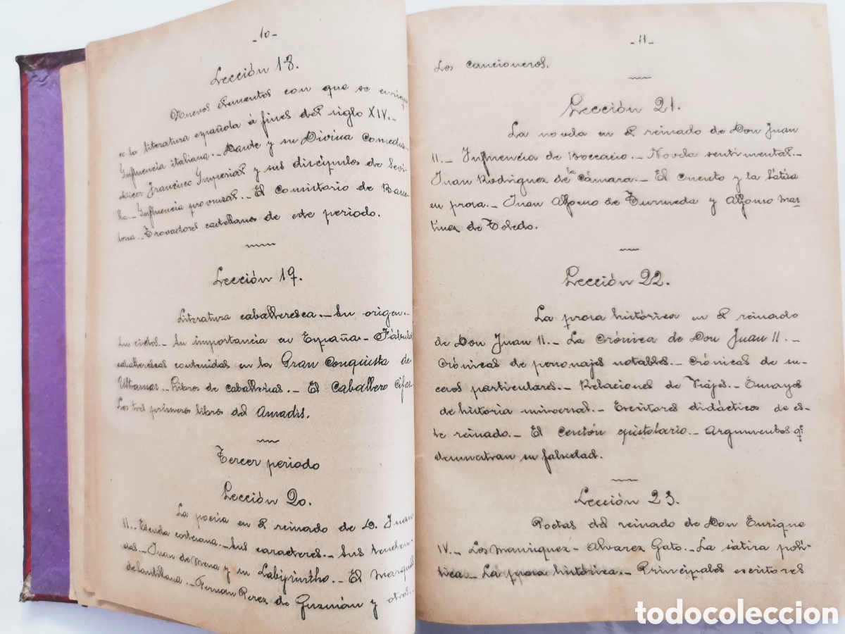 Libros antiguos: programa de lengua y literatura espa&ntilde;olas Madrid 1908-1909 - Foto 16