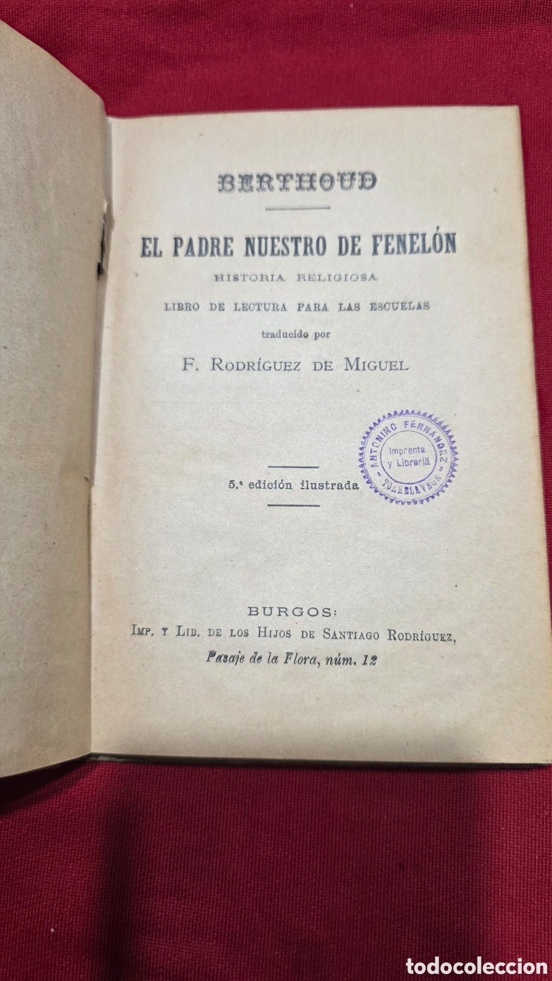 Libros antiguos: EL PADRE NUESTRO FENELON - Foto 4