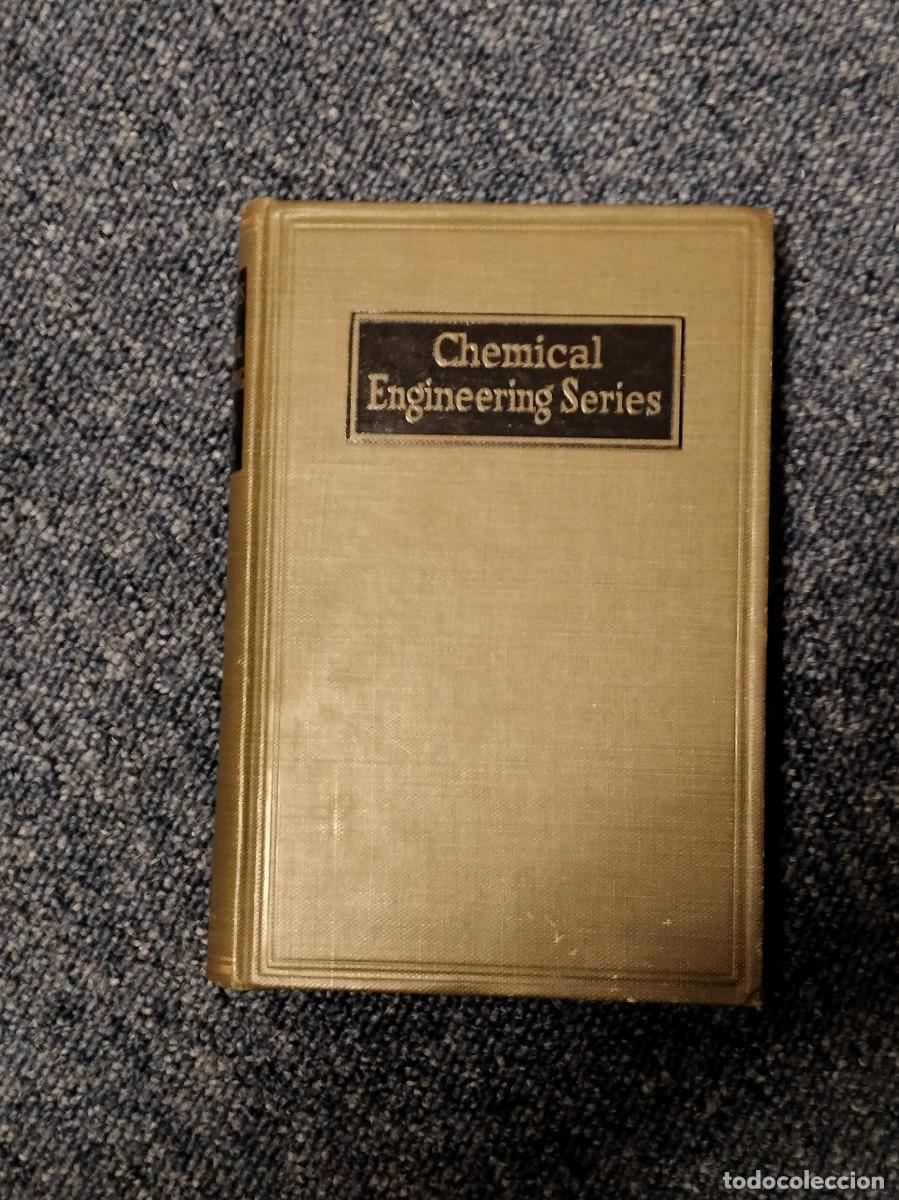 Libros antiguos: Elements of chemical engineering, 1936, BADGER, McCABE.