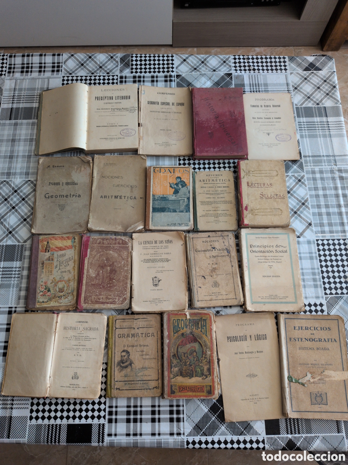 Livros antigos: Gran lote de libros antiguos de colegio!