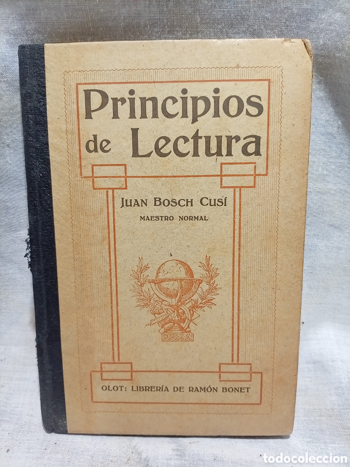 Libros antiguos: 1924, PRINCIPIOS DE LECTURA POR JUAN BOSCH CUS&Iacute;, IMPRENTA Y LIBRERIA DE RAM&Oacute;N BONET