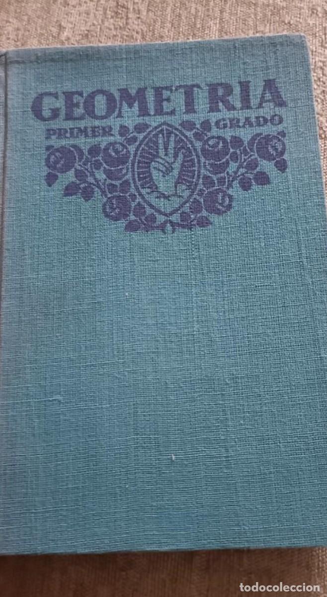 Libros antiguos: Geometr&iacute;a practica primer grado