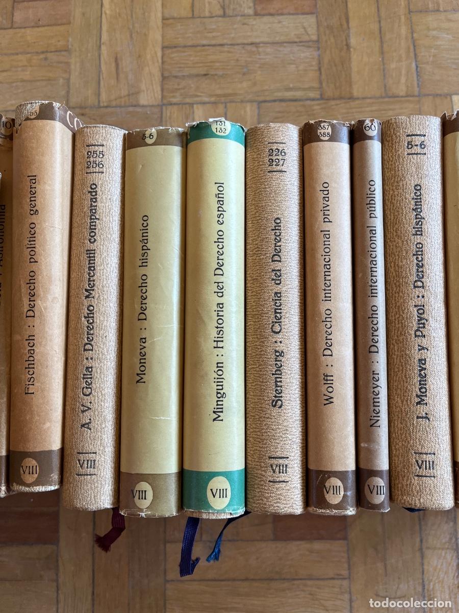 Libros antiguos: Colecci&oacute;n Labor, secciones VIII, IX y X: Ciencias jur&iacute;dicas, Pol&iacute;tica y Econom&iacute;a
