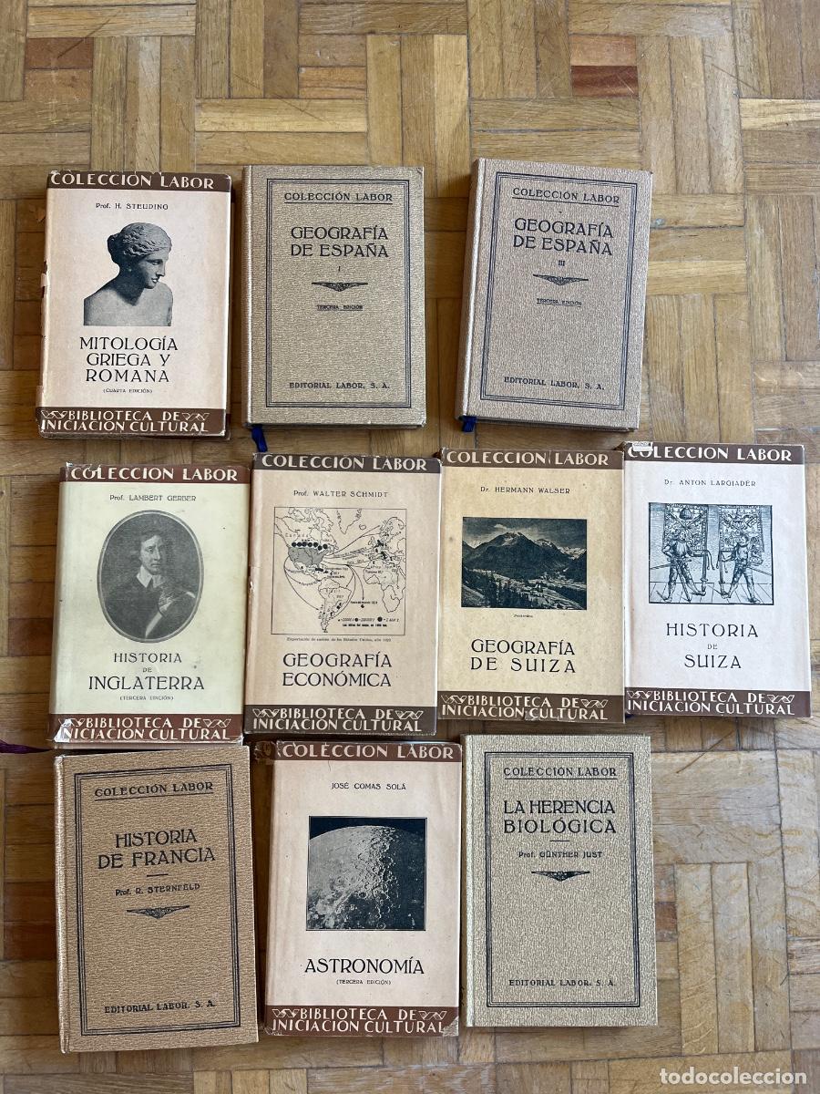 Libros antiguos: Coleccion Labor, secciones VI, VII y XII: Historia, Geograf&iacute;a