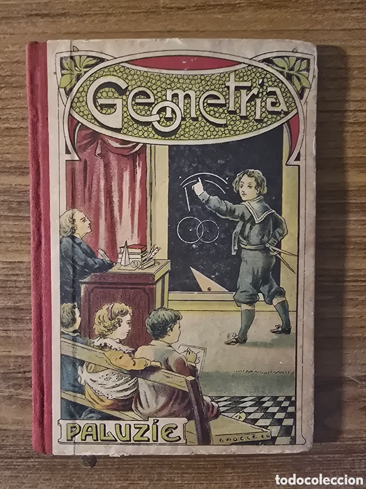 Libros antiguos: GEOMETRIA,FAUSTINO PALUZIE ,A&Ntilde;O 1937,(ELZEVIRIANA Y LIBRERIA CAMI