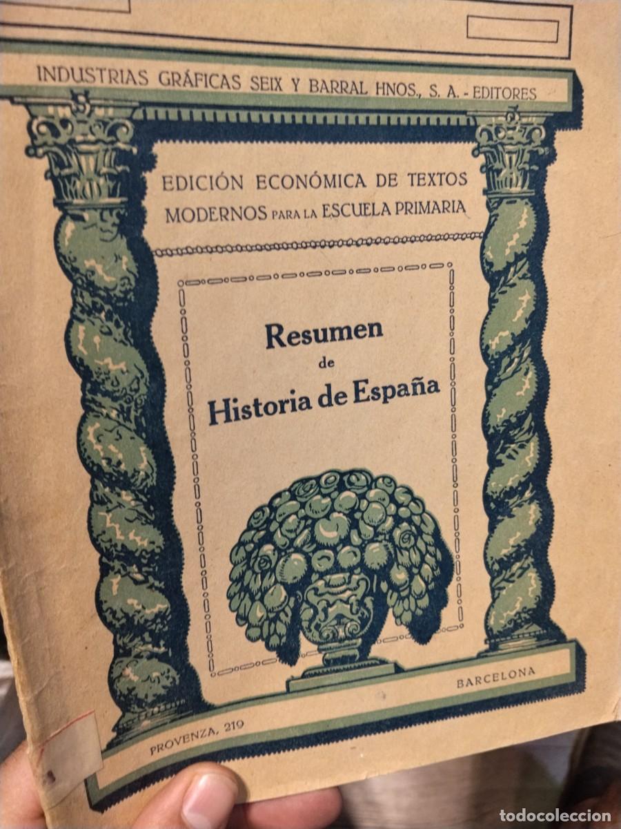 Antiquarische B&uuml;cher: Resumen de Historia de Espa&ntilde;a