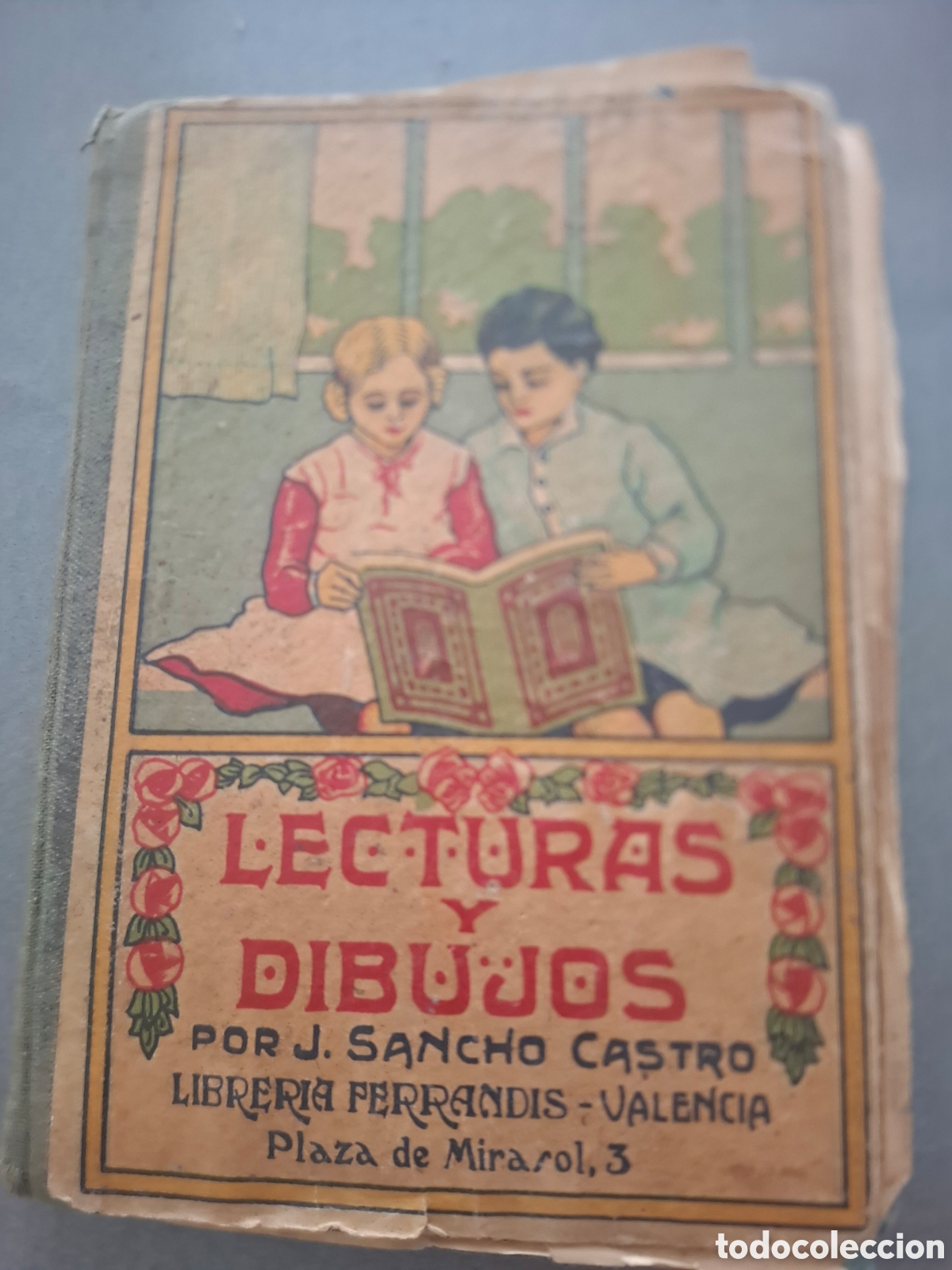 Libros antiguos: Lecturas y dibujos - Sancho Castro - 1930?