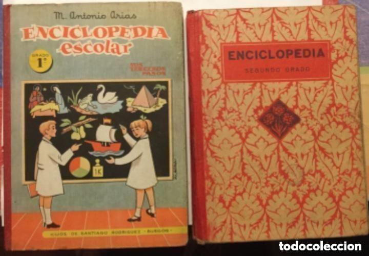 Antiquarische B&uuml;cher: Enciclopedia escolar Mis terceros pasos 1&ordm; grado - Enciclopedia escolar Edelvives 2&ordm; grado