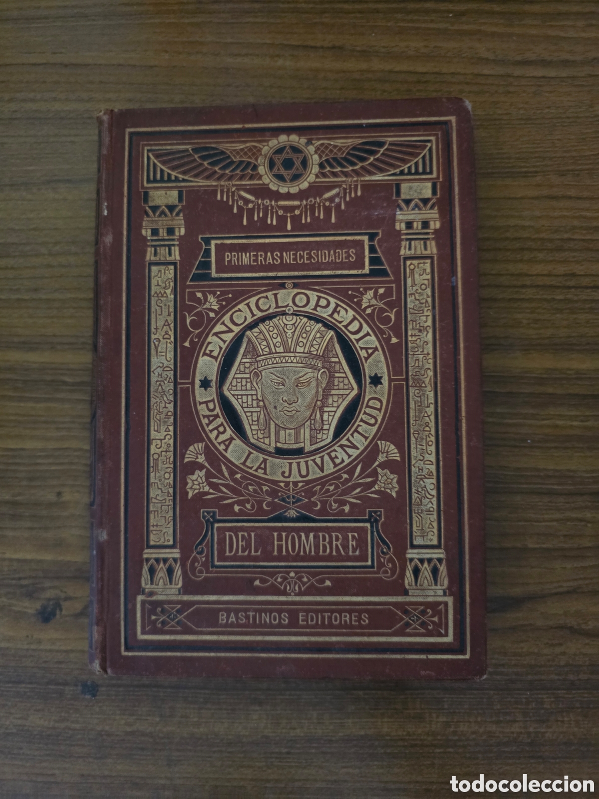 Antiquarische B&uuml;cher: ENCICLOPEDIA PARA LA JUVENTUD,PRIMERAS NECESIDADES DEL HOMBRE,A&Ntilde;O 1877,(BASTINOS EDITORES)