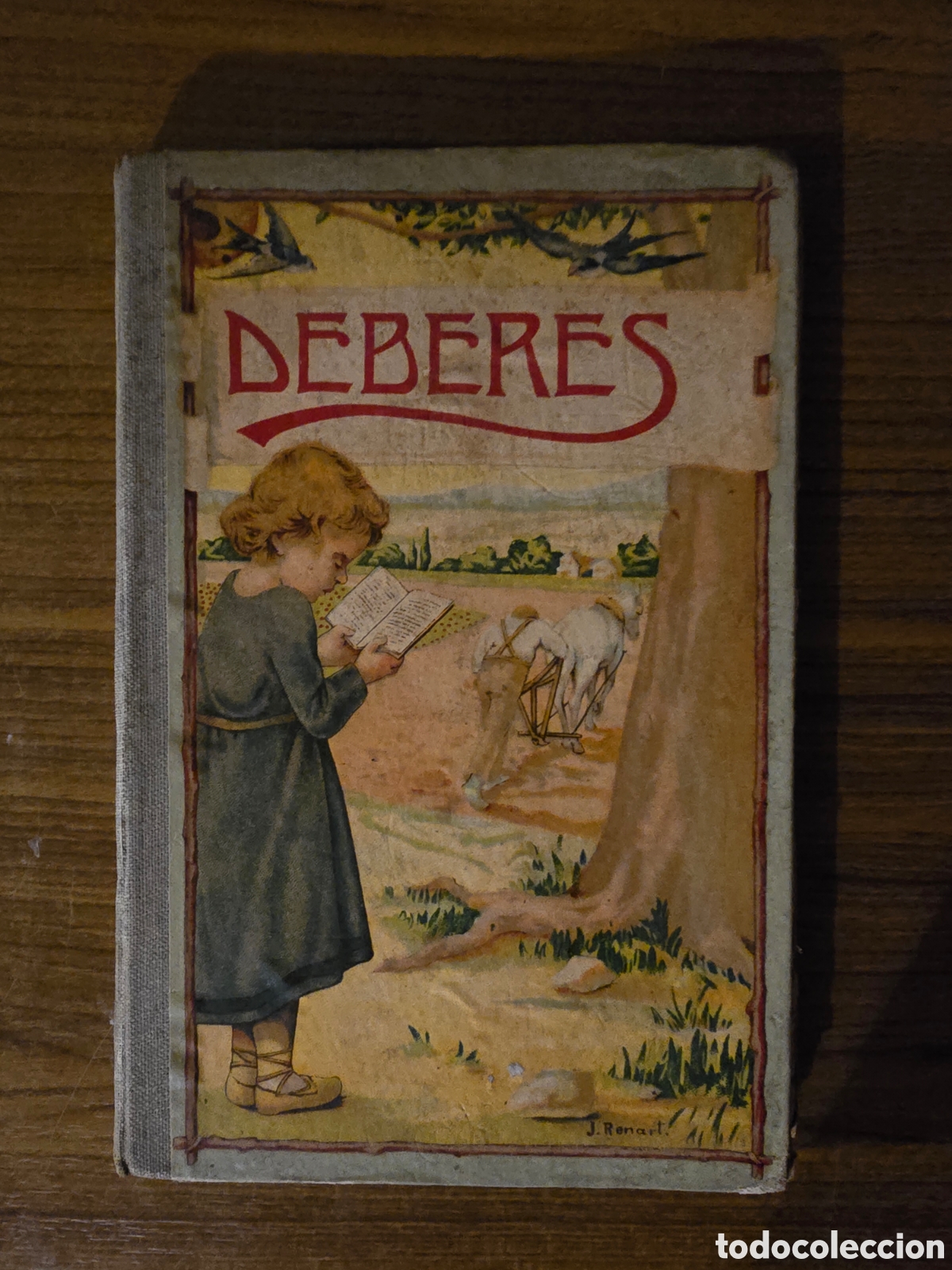 Libros antiguos: DEBERES,LIBRO CUARTO,A&Ntilde;O 1931,(DALMAU CARLES PLA)