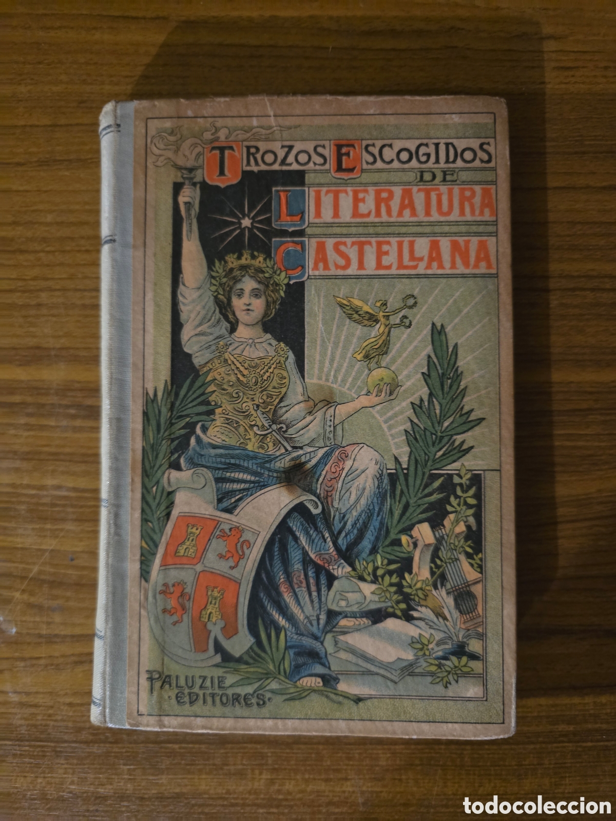 Antiquarische B&uuml;cher: TROZOS ESCOGIDOS DE LITERATURA CASTELLANA,A&Ntilde;O 1903,(HIJOS DE PALUZIE)