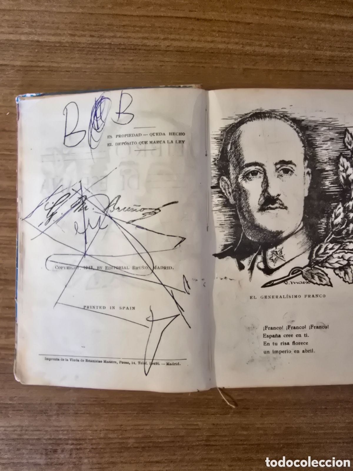 Libros antiguos: EL LIBRO DE ESPA&Ntilde;A,A&Ntilde;O 1943,(EDITORIAL BRU&Ntilde;O) - Foto 5