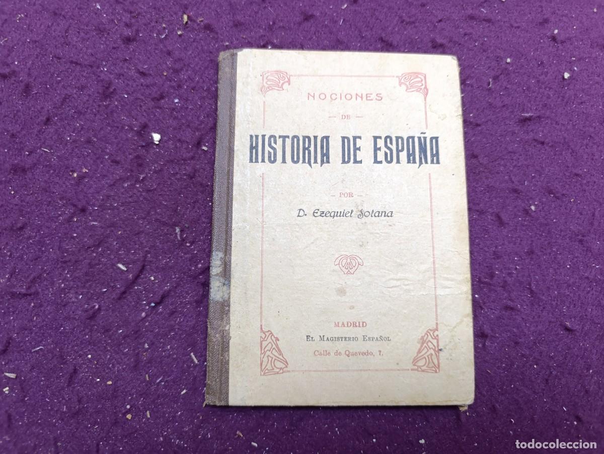 Libros antiguos: Libro de escuela, antiguo o vintage, Historia de Espa&ntilde;a