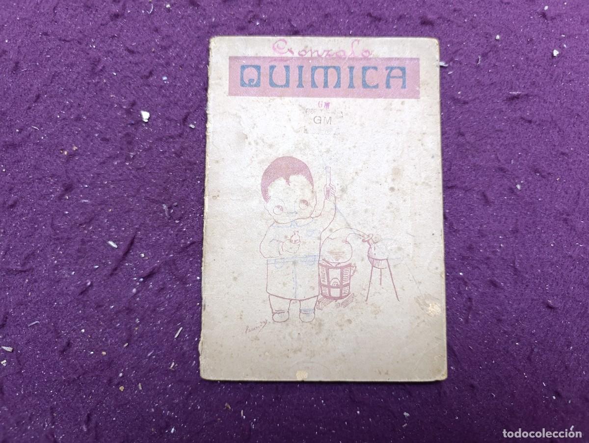 Libros antiguos: Libro de escuela, antiguo o vintage, Qu&iacute;mica