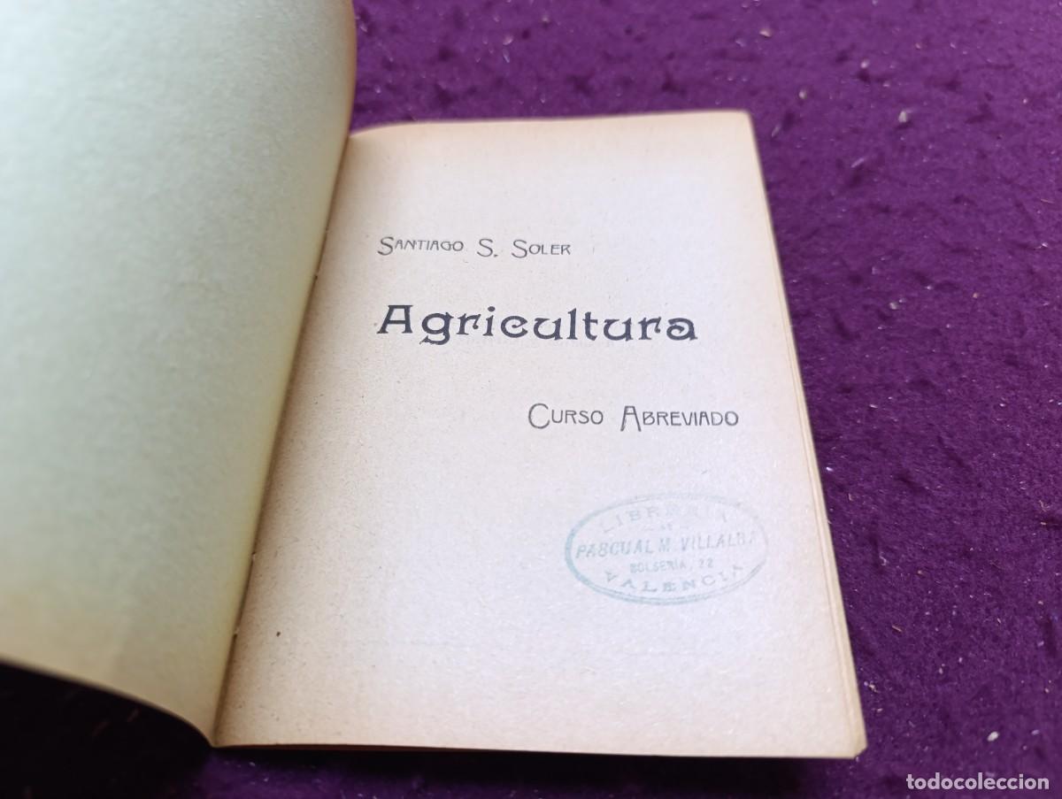 Libros antiguos: Libro de escuela, antiguo o vintage, Agricultura