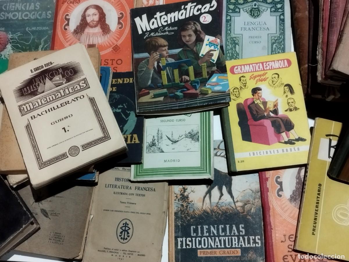 Libros antiguos: lote de 34 libros de escuela antiguos . Ver fotos
