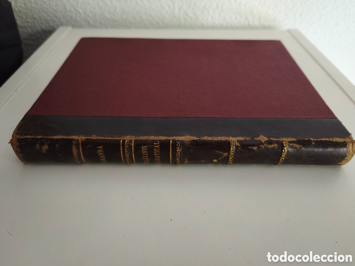 Libros antiguos: PR&Aacute;CTICAS AN&Aacute;LISIS GRAMATICAL LUIS MIRANDA PODADERA 1929