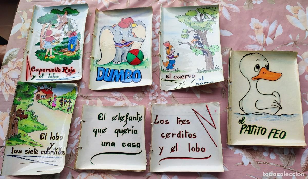 Libros antiguos: LOTE 7 LIBRITOS CUENTOS AUTO EDITADOSCL&Aacute;SICOS PARA DIFICULTADES DE APRENDIZAJE: SORDERA, DISLEXIA...