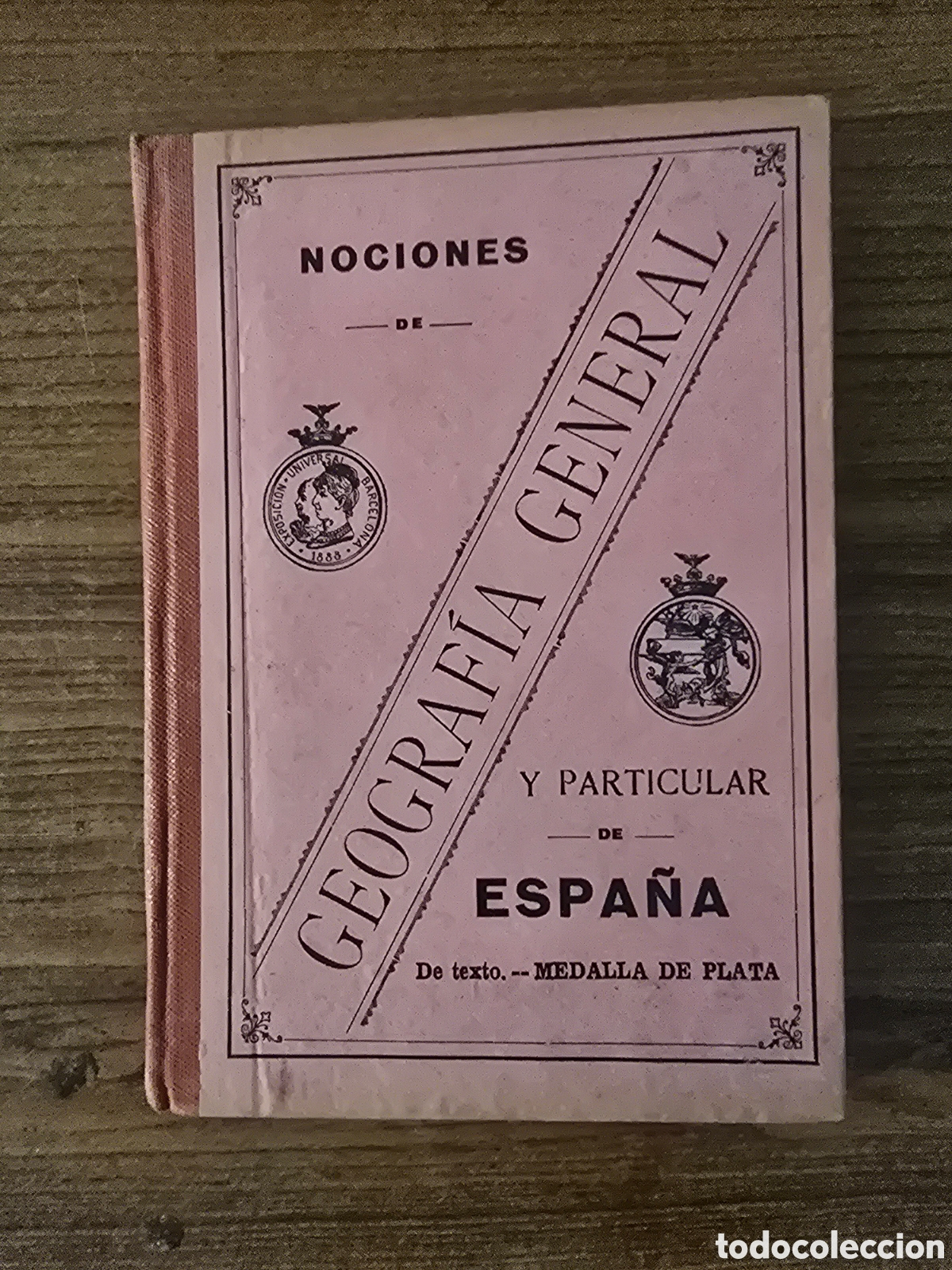 Libros antiguos: NOCIONES DE GEOGRAFIA GENERAL Y PARTICULAR DE ESPA&Ntilde;A,A&Ntilde;O 1880,