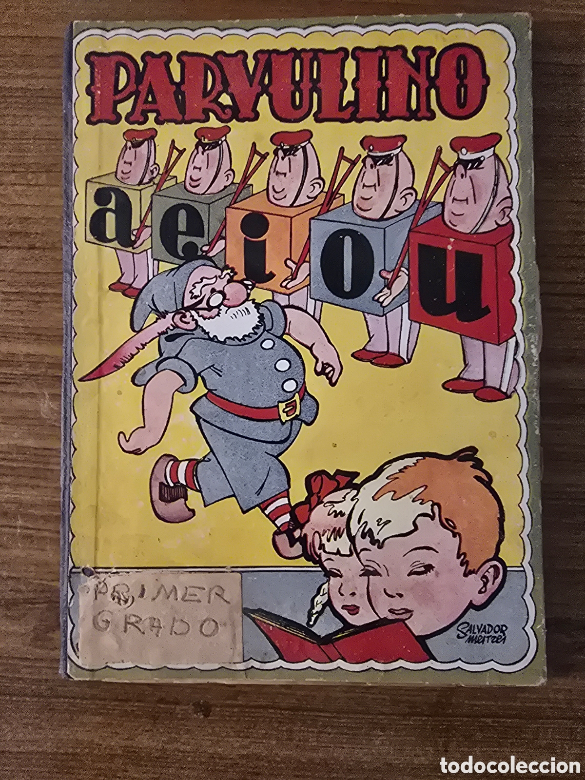 Libros antiguos: PARVULINO,CARTILLA ESCOLAR,PRIMER GRADO,A&Ntilde;O 1958,(EDICIONES FIGUEROA)