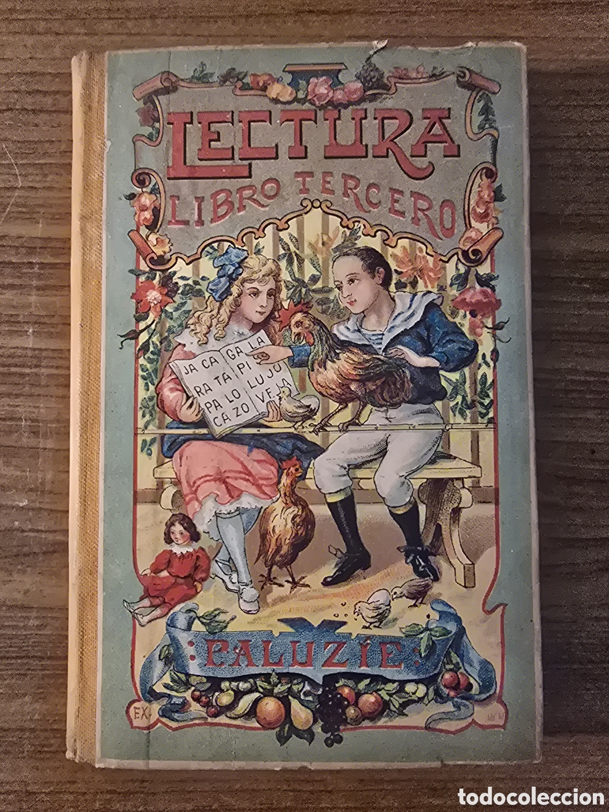 Libros antiguos: LECTURA,LIBRO TERCERO,A&Ntilde;O 1921,(HIJOS DE PALUZIE)
