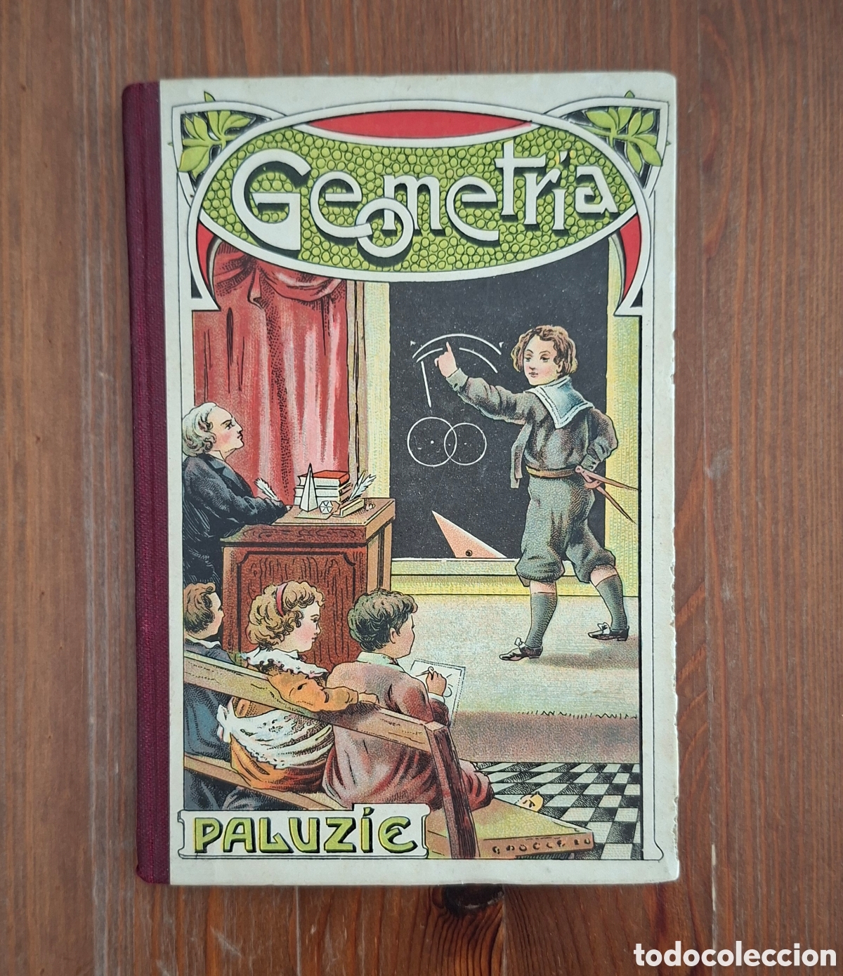 Libros antiguos: Geometr&iacute;a &ndash; Faustino Paluz&iacute;e (1925). Edici&oacute;n aumentada.