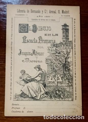 Livres anciens: ADSUAR Y MORENO, J: EL DIBUJO en la escuela primaria. Cuaderno 10, 2&ordf;parte. CURVAS CON EL COMP&Aacute;S