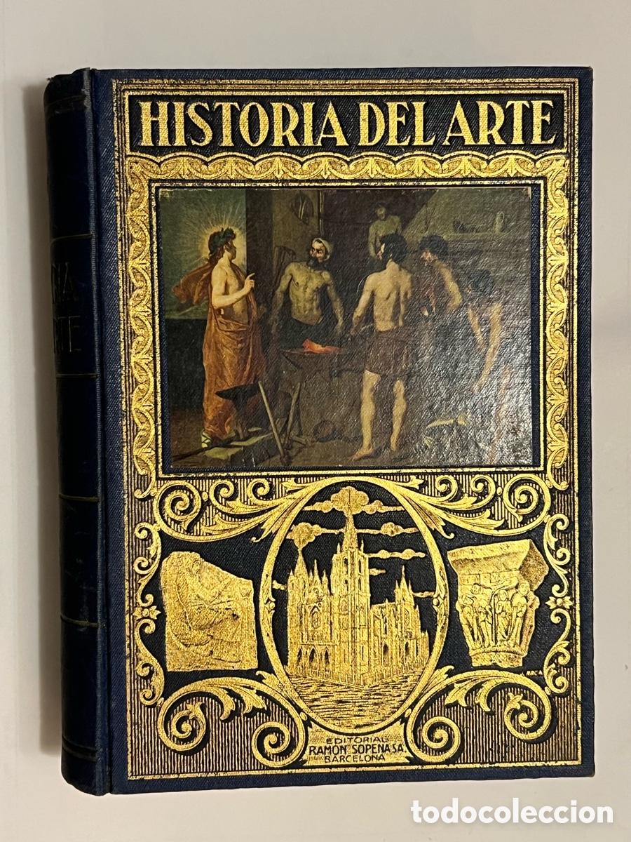 Libros antiguos: HISTORIA DEL ARTE, J.F. RAFOLS. BIBLIOTECA HISPANIA. ED. RAMON SOPENA. BARCELONA (a.1939)