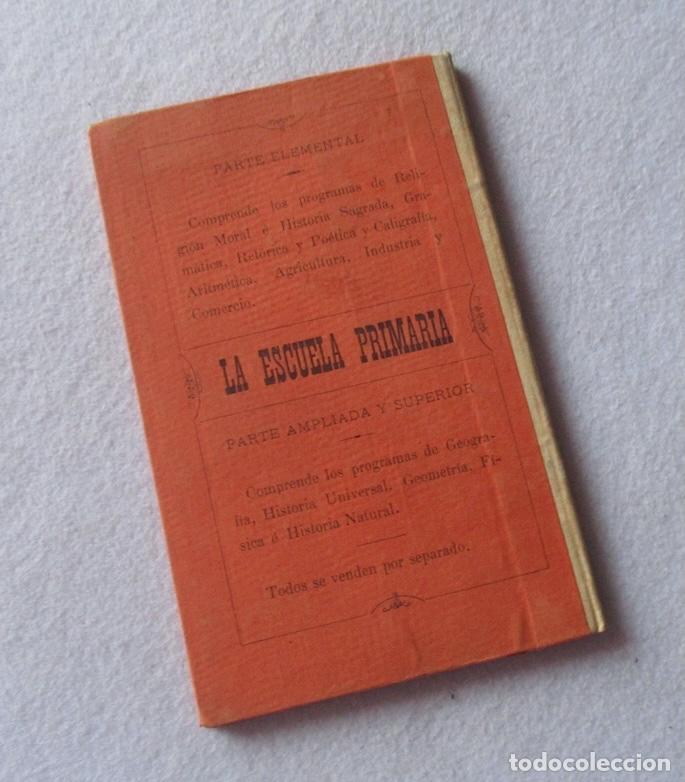 Libros antiguos: PROGRAMA DE INDUSTRIA Y COMERCIO - JULIAN LOPEZ CATALAN - 1894 - Foto 6