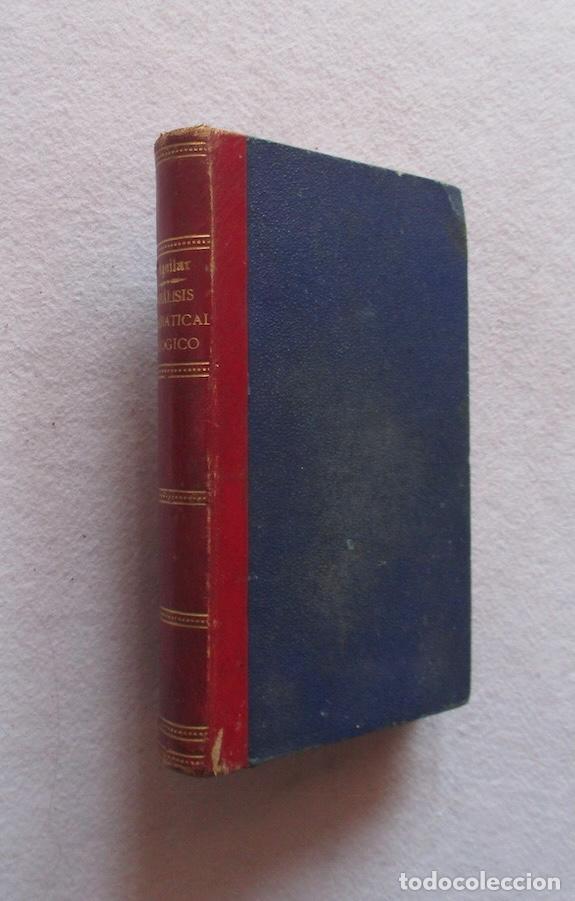 Libros antiguos: TRATADO ELEMENTAL DE ANALISIS GRAMATICAL Y LOGICO - SIMON AGUILAR - 1879
