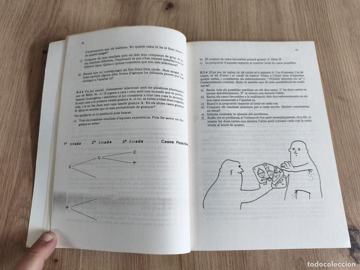 Libros antiguos: Estad&iacute;stica i atzar Grup zero - Foto 4
