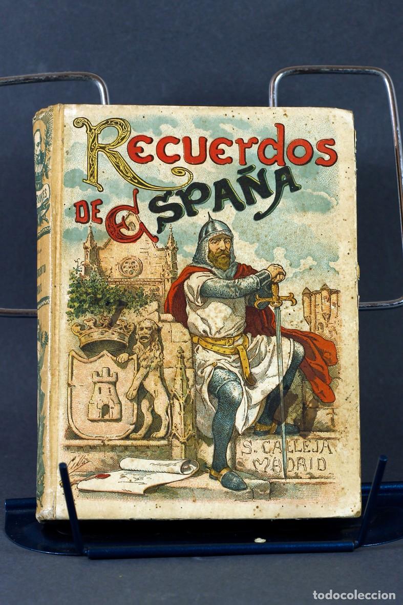 Libros antiguos: RECUERDOS DE ESPA&Ntilde;A. EL PENSAMIENTO INFANTIL. M&Eacute;TODO DE LECTURA, S&Eacute;PTIMA PARTE. SATURNINO CALLEJA.