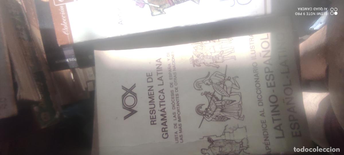 Libros antiguos: Vox. Resumen de gram&aacute;tica latina