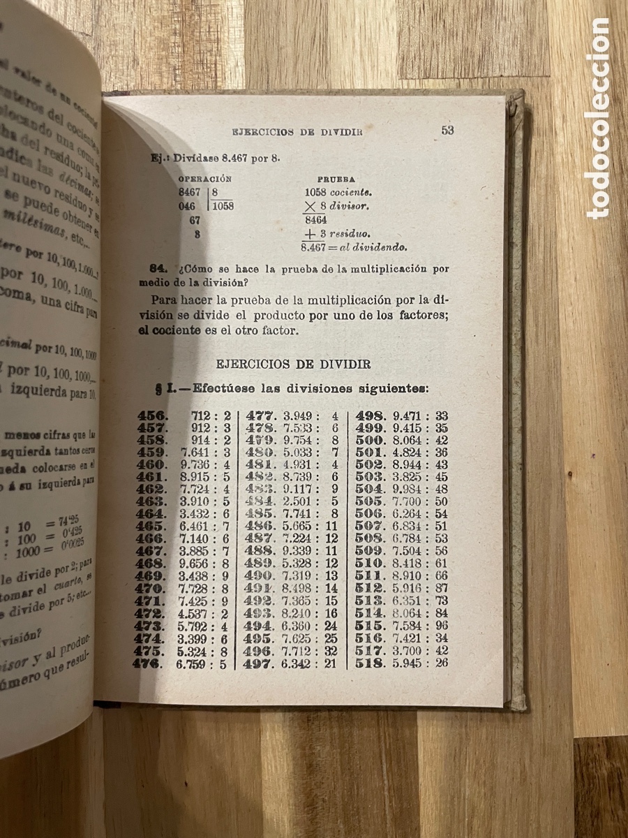 Libros antiguos: Aritm&eacute;tica. Curso elemental. G. M. Bru&ntilde;o. - Foto 6