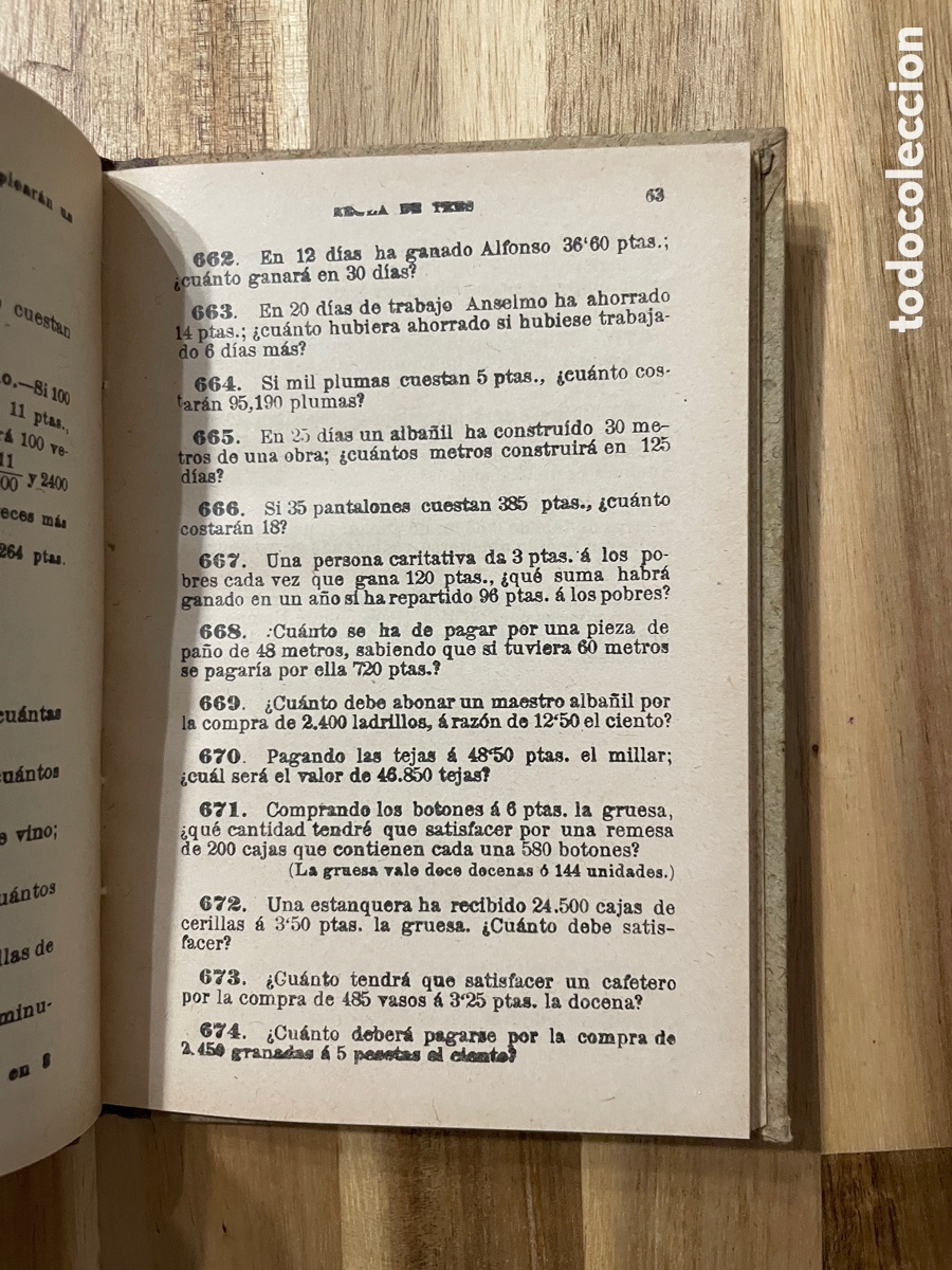 Libros antiguos: Aritm&eacute;tica. Curso elemental. G. M. Bru&ntilde;o. - Foto 7