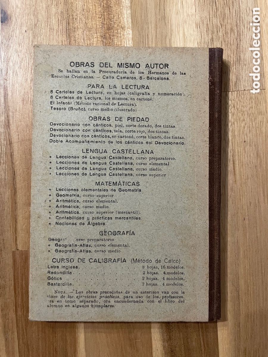 Libros antiguos: Aritm&eacute;tica. Curso elemental. G. M. Bru&ntilde;o. - Foto 8