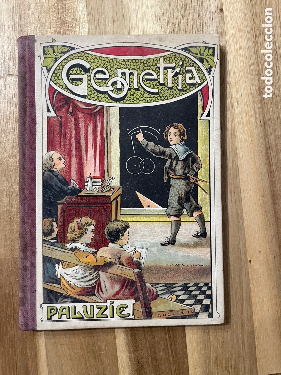Libri antichi: Geometr&iacute;a. Paluzie. A&ntilde;o 1928. Nueva edici&oacute;n aumentada.