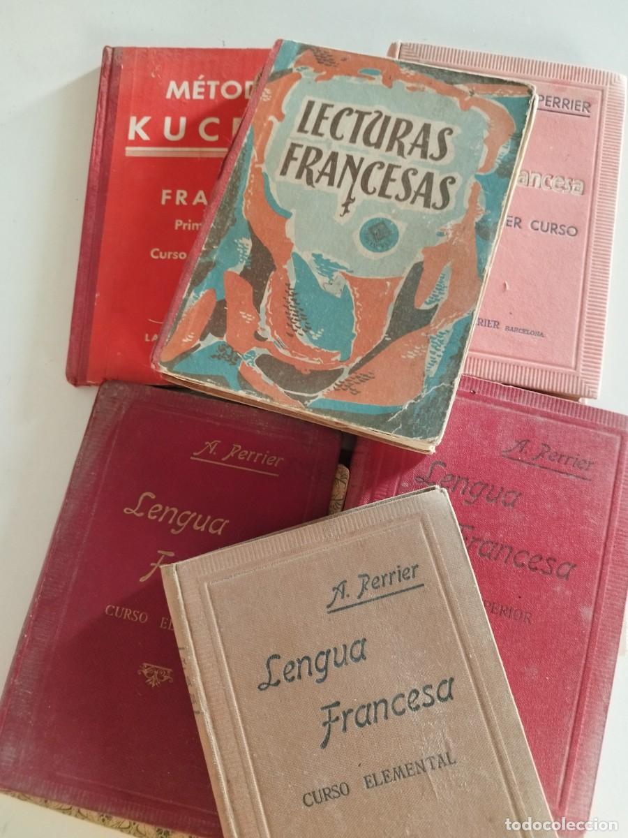 Libros antiguos: lotes de 6 libros de escuela de franc&eacute;s, principio del siglo XX