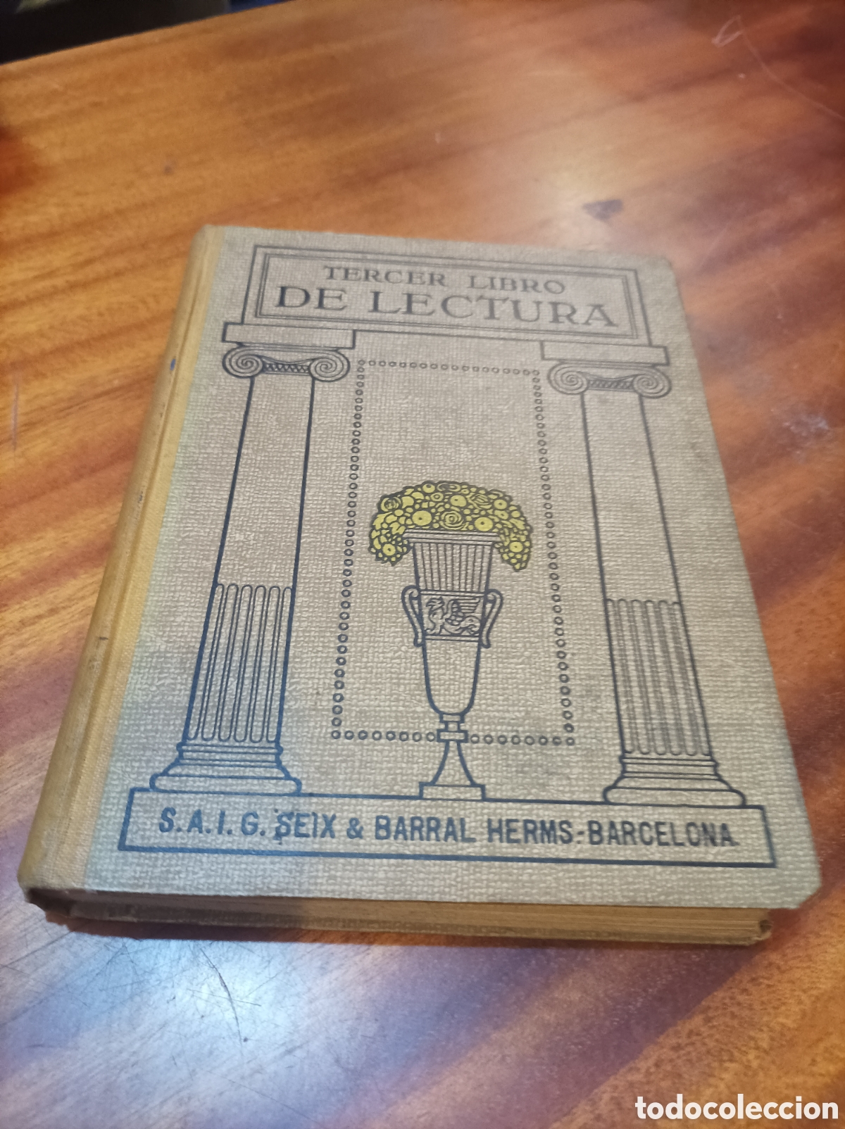 Libros antiguos: TERCER LIBRO DE LECTURA.. 5 EDICI&Oacute;N .1931.SEIX BARRAL