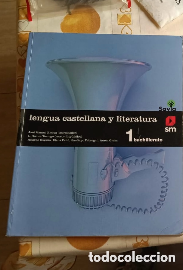 Libros antiguos: Libro lengua castellana y literatura 1 bachillerato