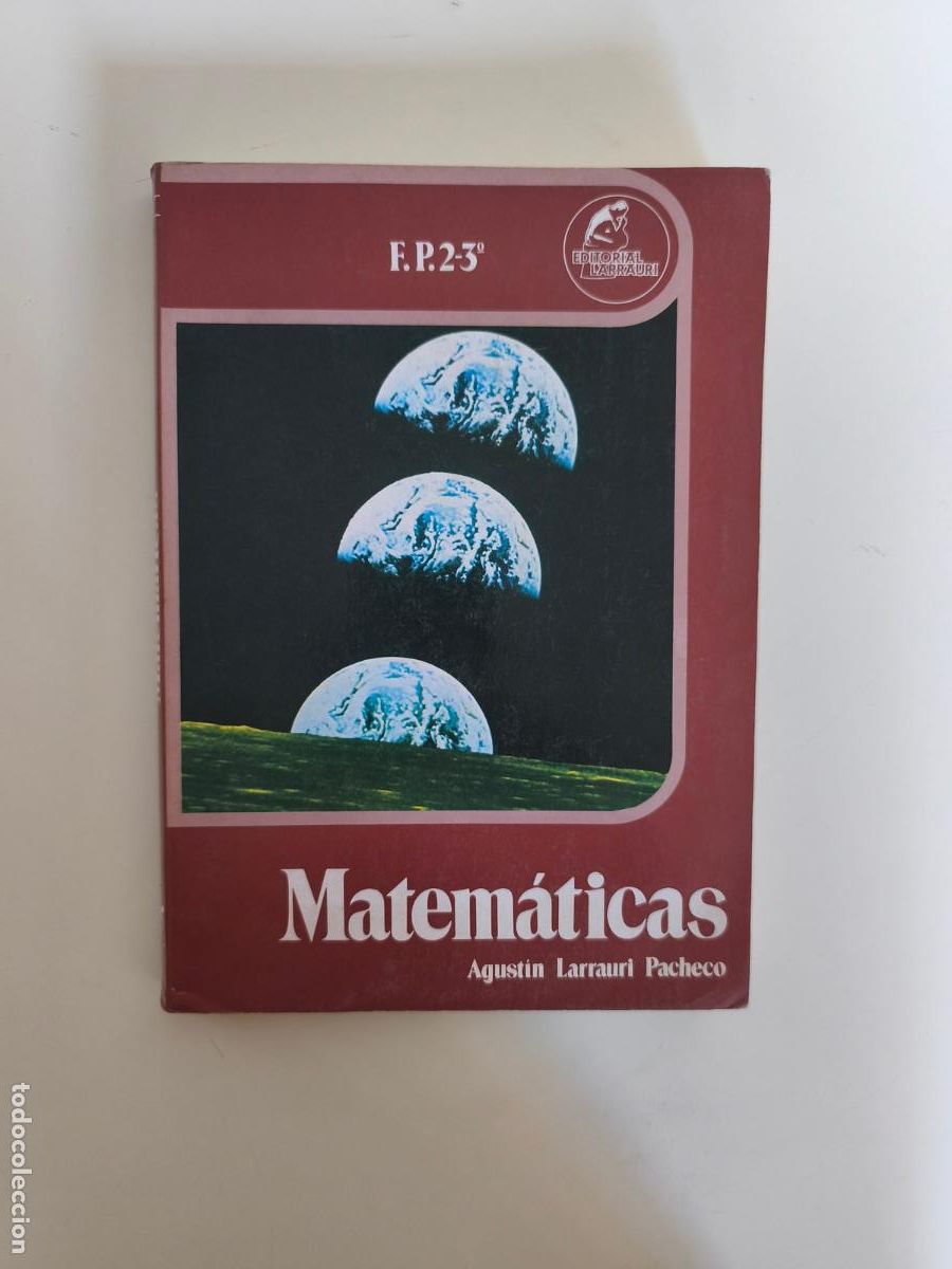 Libros antiguos: Matem&aacute;ticas FP segundo grado curso tercero